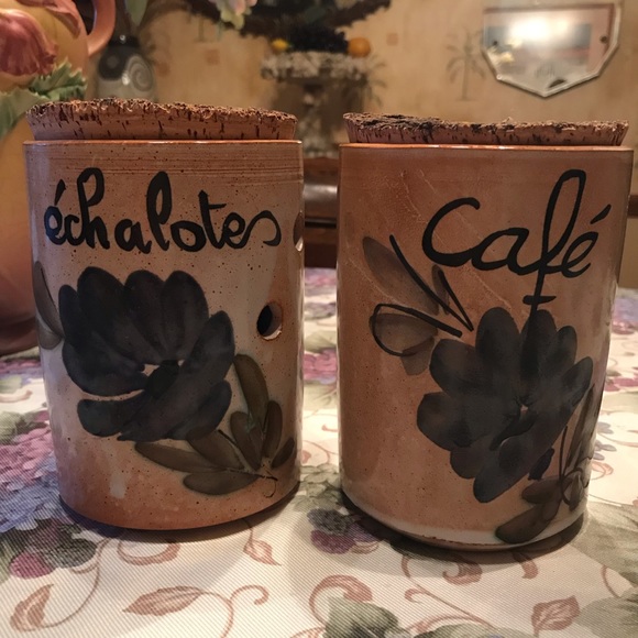 _____SOLD______ KITCHEN CERAMIC PIECES VINTAGE - Picture 3 of 8